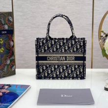 booktote 现货！最新尺寸小号经典款蓝色提花系列