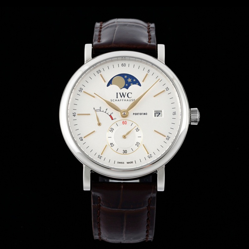 IWC万国表柏涛菲诺 AI  V2透底版 全新月相手动上链腕表