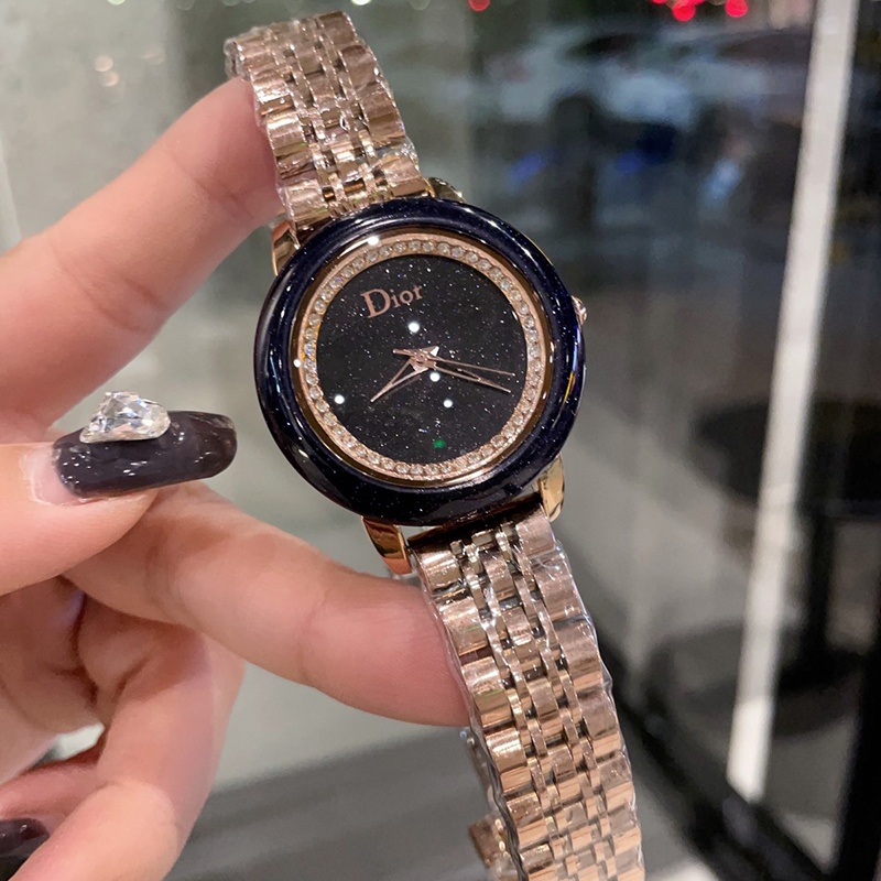 迪奥 Dior La D De Dior Satine 全新高级珠宝系列腕表