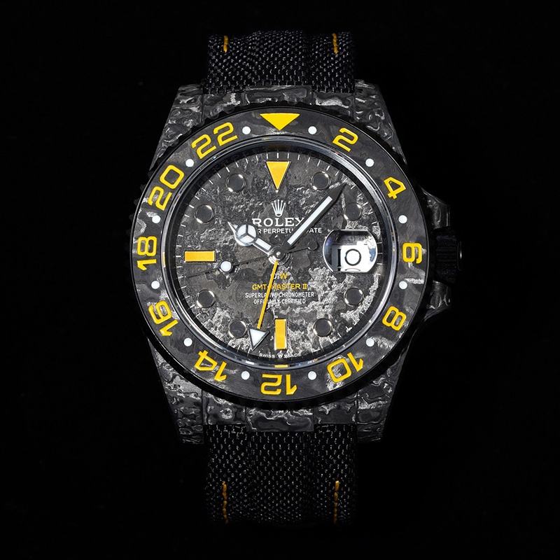 VS  2023新品Ntpt格林尼治劳力士碳纤维表壳 Greenwich Rolex Carbon Fiber Watch