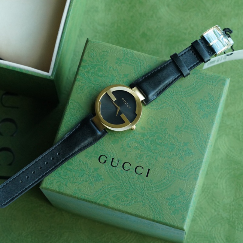 全智贤同款古驰Gucc小牛皮款双G女表   Gucci GUCC calfskin double G Women's watch